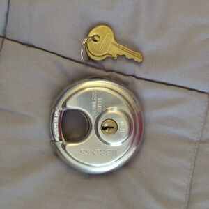 Brinks stainless padlock
